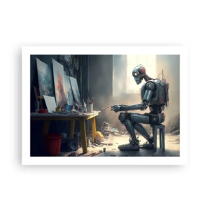 Affiche - Poster - L'acte de création - 70x50 cm