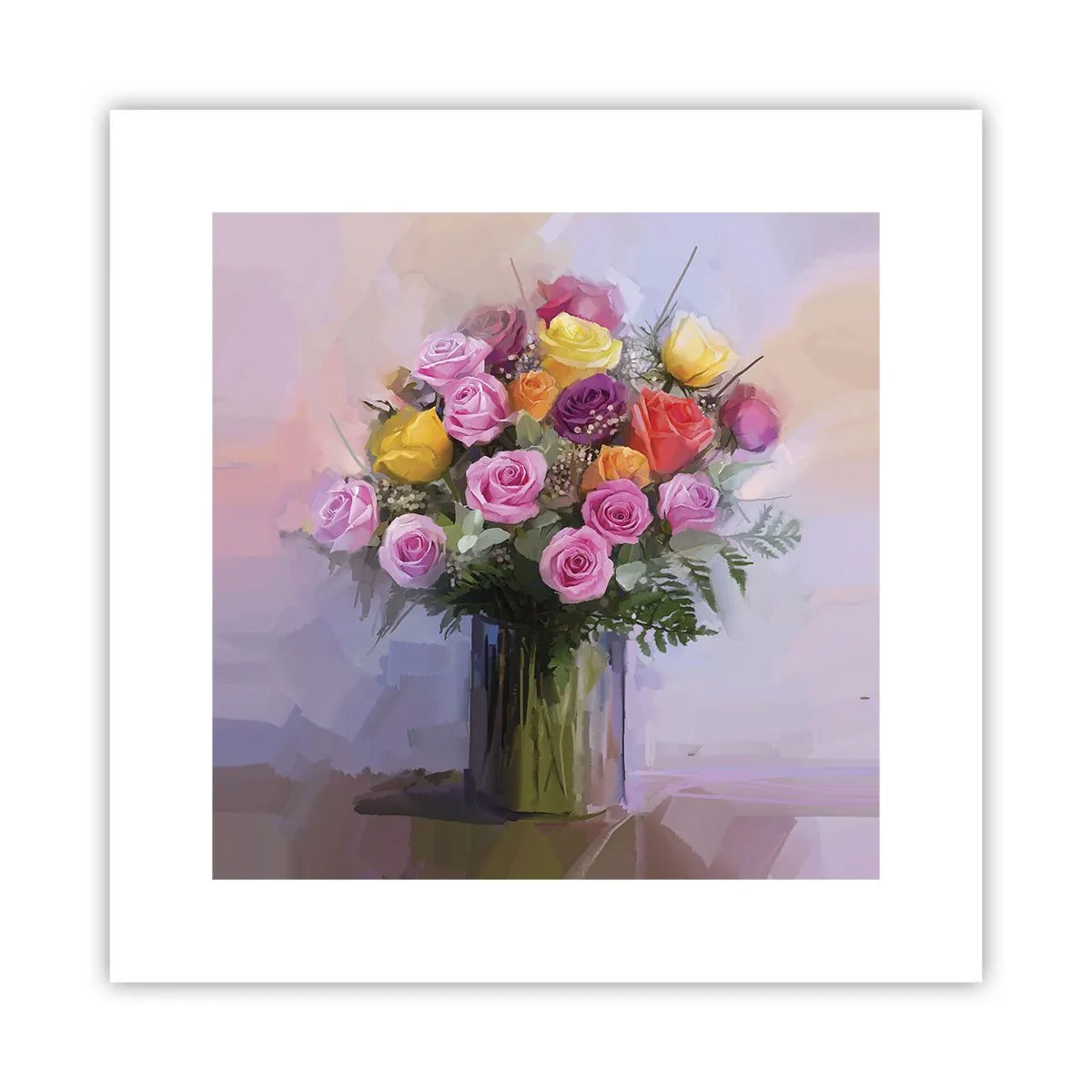 Affiche - Poster - Beauté conservée - 30x30 cm