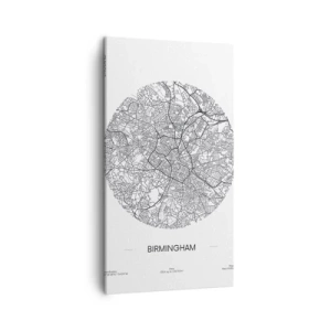 Impression sur toile - Image sur toile - Anatomie de Birmingham - 45x80 cm