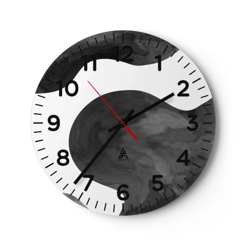 Horloge murale - Pendule murale - La route du lait - 30x30 cm