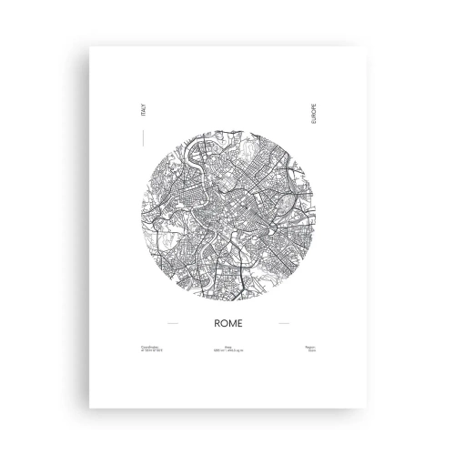 Affiche - Poster - Anatomie de Rome - 30x40 cm