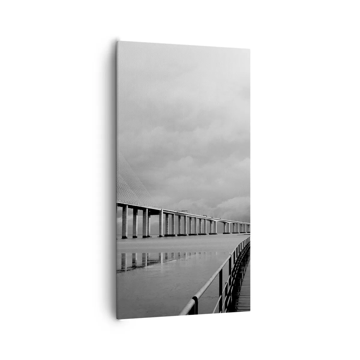 Impression sur toile - Image sur toile - A tous ceux qui lui sont important - 65x120 cm