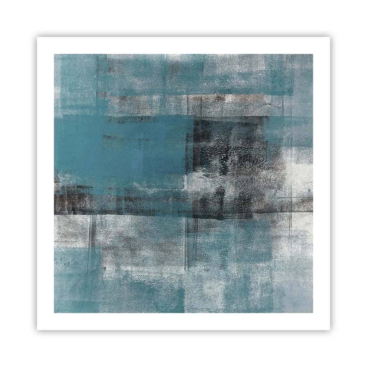 Affiche - Poster - Eau et air - 60x60 cm