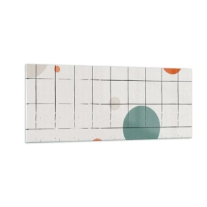 Impression sur verre - Image sur verre - Piégé. Nous ou eux ? - 100x40 cm