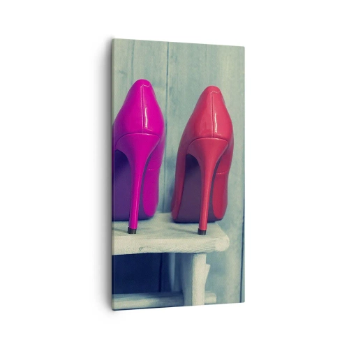 Impression sur toile - Image sur toile - Promenade sur l'arc-en-ciel - 55x100 cm