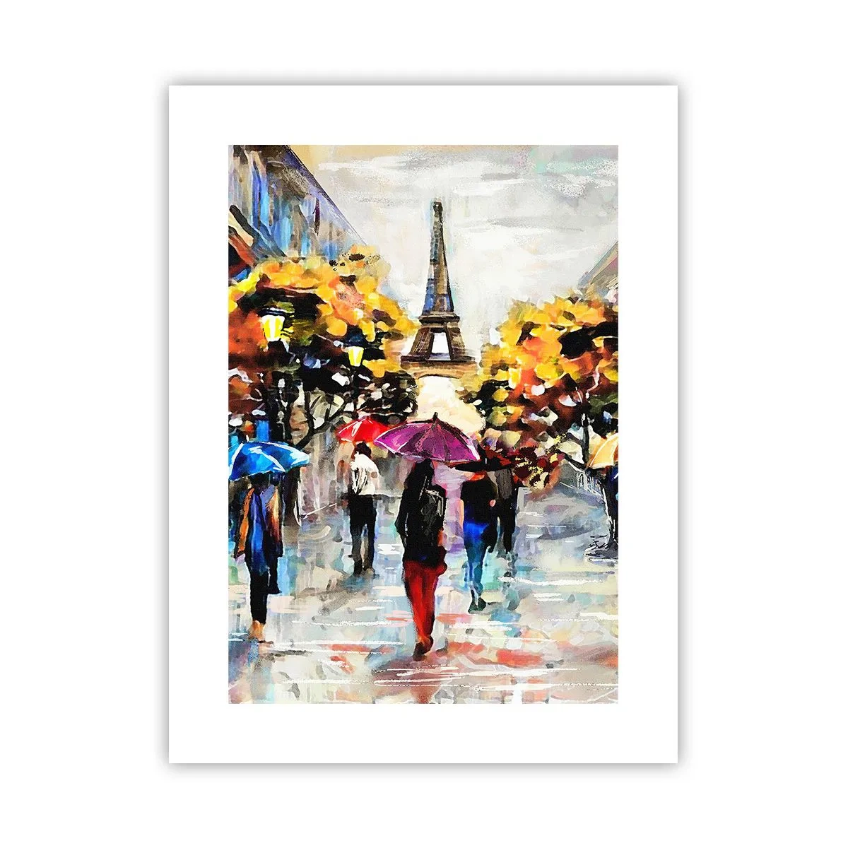 Affiche - Poster - Particulièrement beau en automne - 30x40 cm