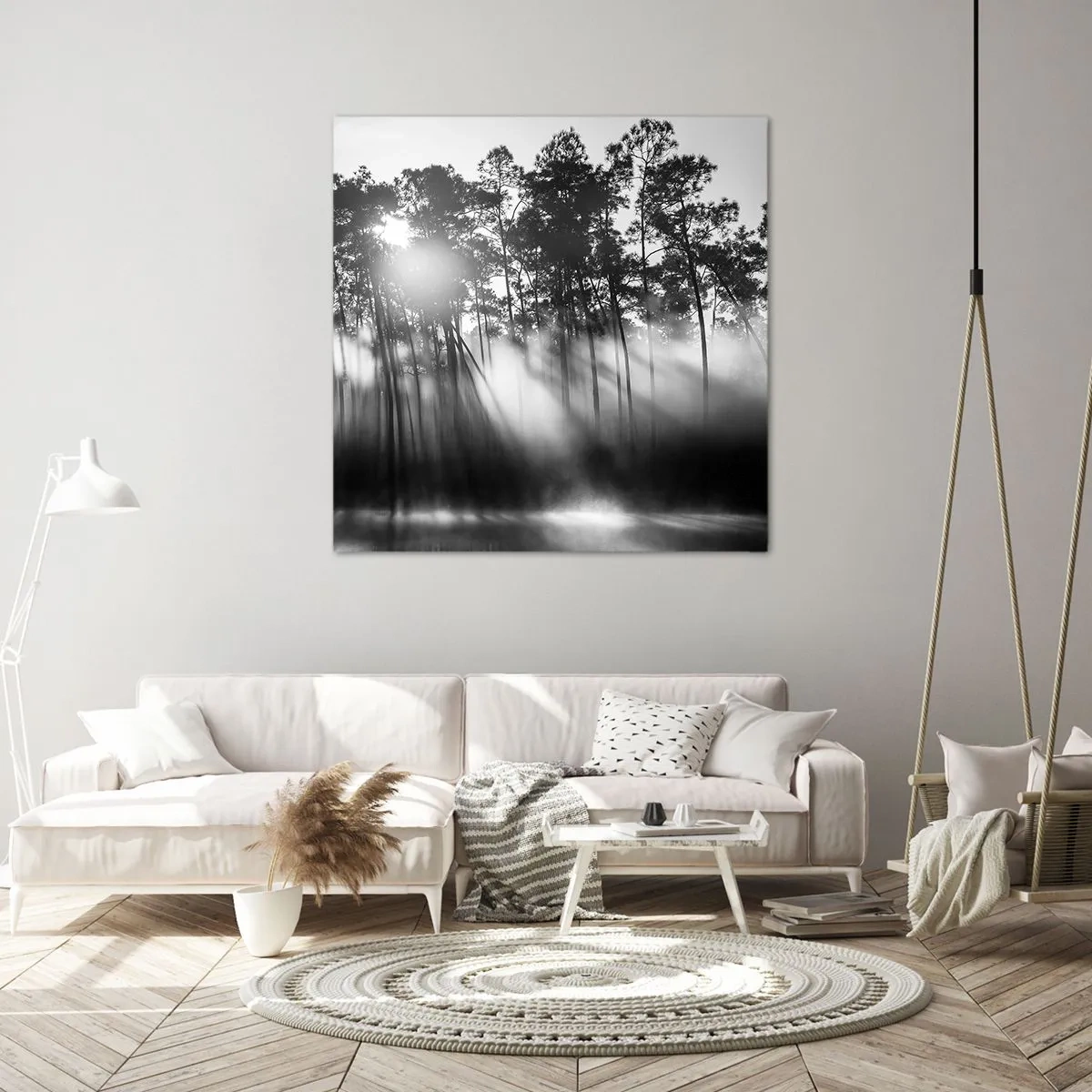 Impression sur toile - Image sur toile - Soleil inarrêtable - 50x50 cm