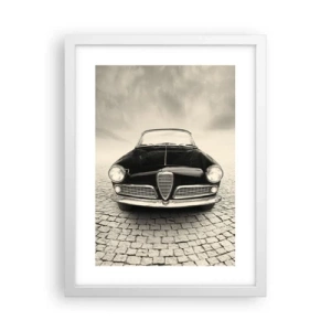 Affiche dans un cadre blanc - Poster - Et alors! Tu ne m'aime pas? - 30x40 cm