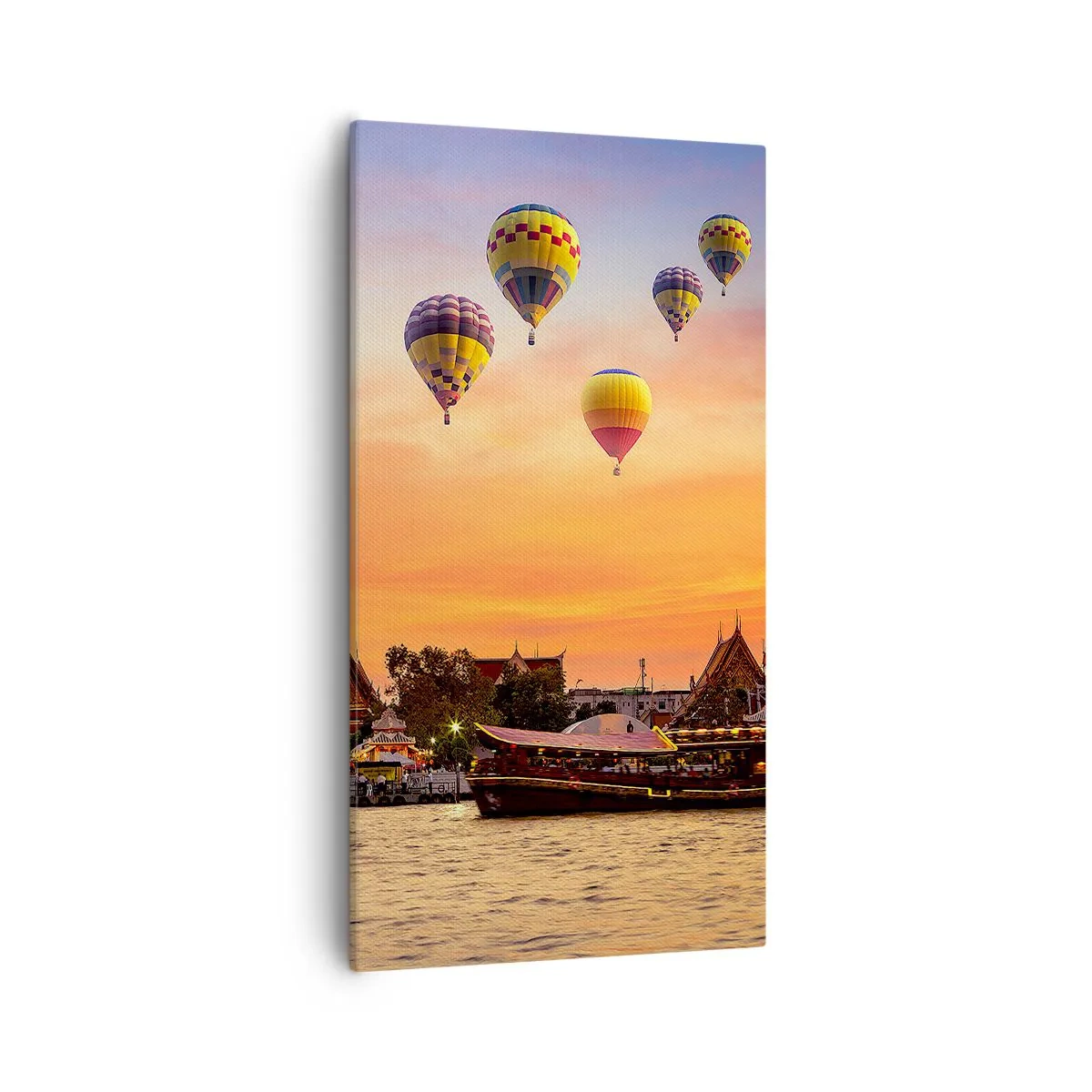 Impression sur toile - Image sur toile - C'est ici que naissent les contes de fées - 55x100 cm