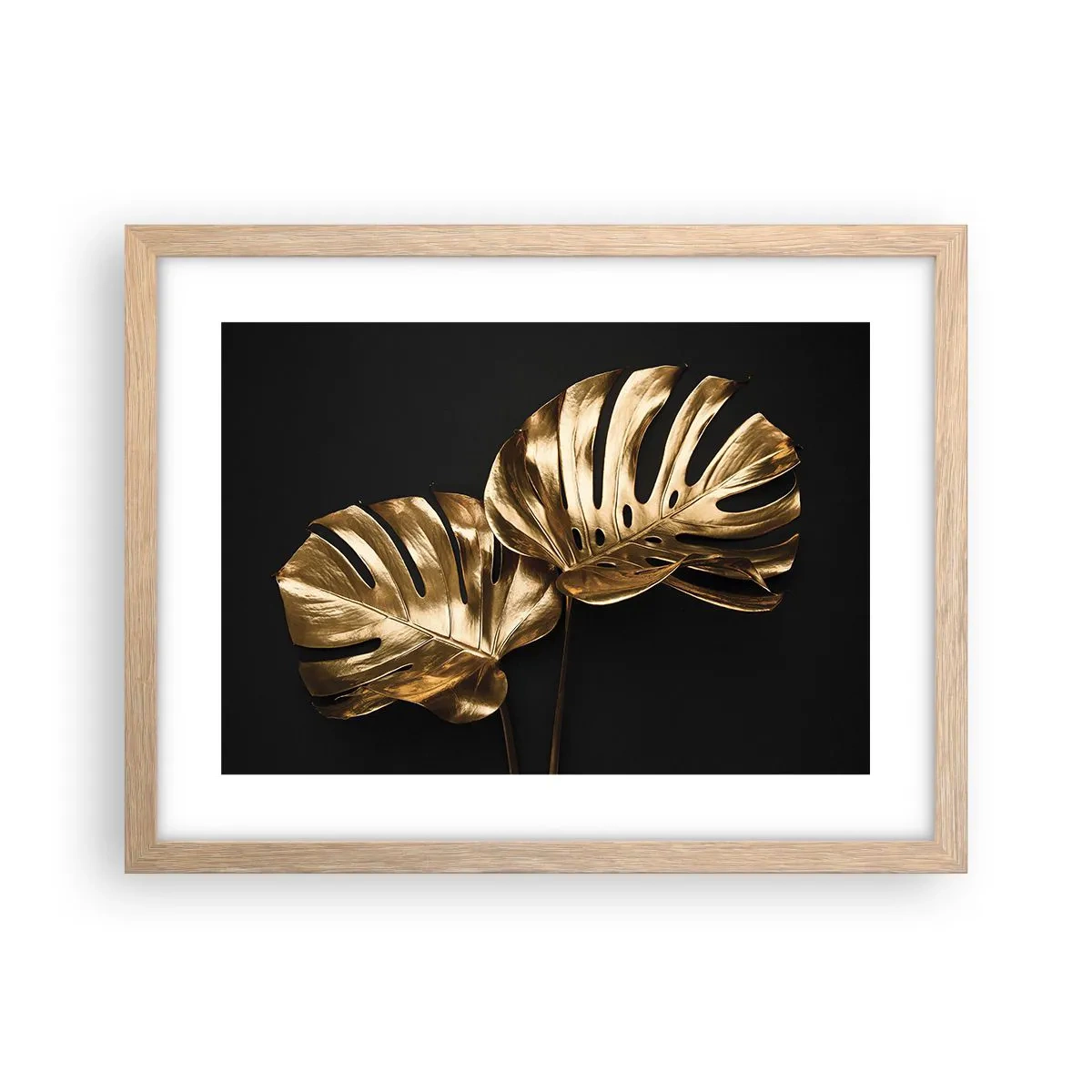 Affiche dans un chêne clair - Poster - Les trésors de la nature - 40x30 cm