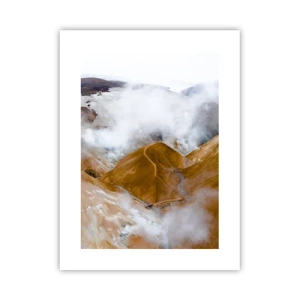 Affiche - Poster - Le charme brut de l'Islande - 30x40 cm