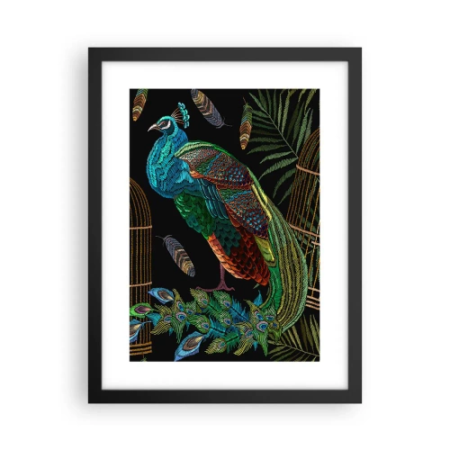Affiche dans un cadre noir - Poster - En robes royales - 30x40 cm