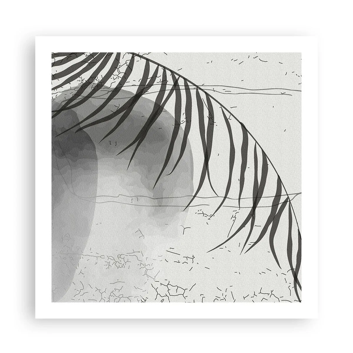 Affiche - Poster - L'exotisme subtil de la nature - 60x60 cm