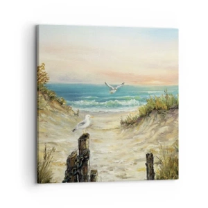 Impression sur toile - Image sur toile - Retraite au calme - 70x70 cm