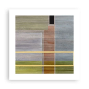 Affiche - Poster - Simple et calme - 40x40 cm