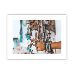 Affiche - Poster - Trésor local - 40x30 cm