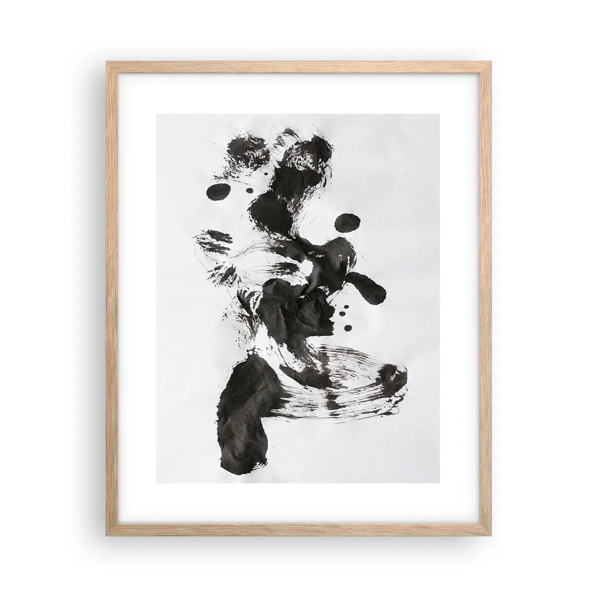 Affiche dans un chêne clair - Poster - De la méthode dans la folie ? - 40x50 cm