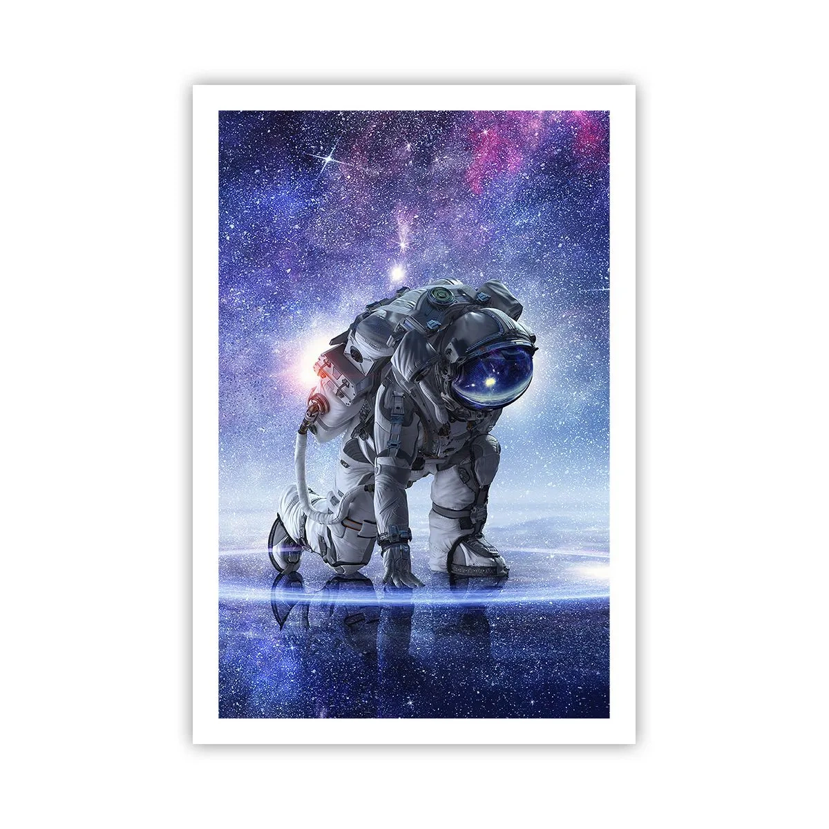 Affiche - Poster - Le ciel étoilé au dessus de moi - 61x91 cm