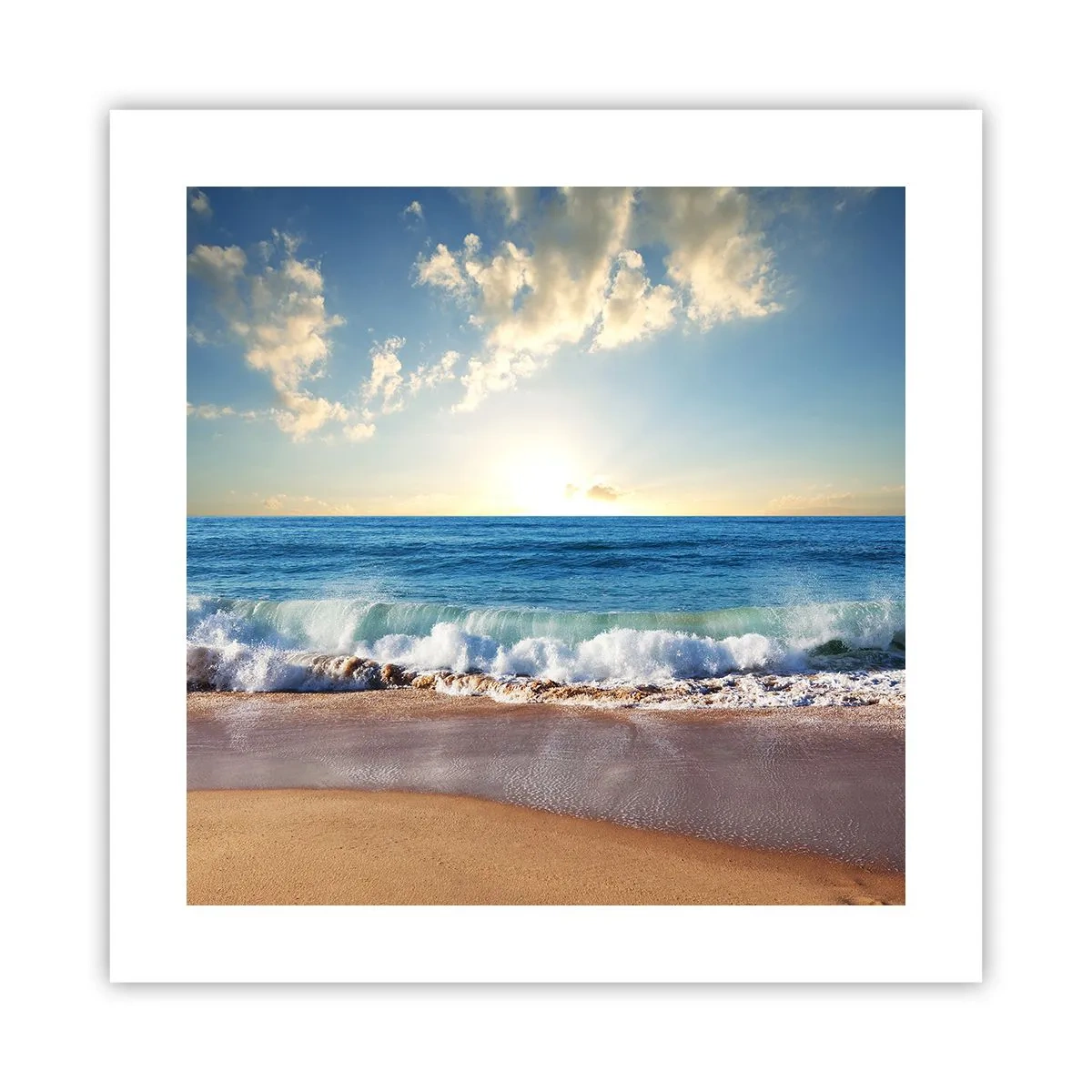 Affiche - Poster - Mouvement et immobilité à la fois - 40x40 cm