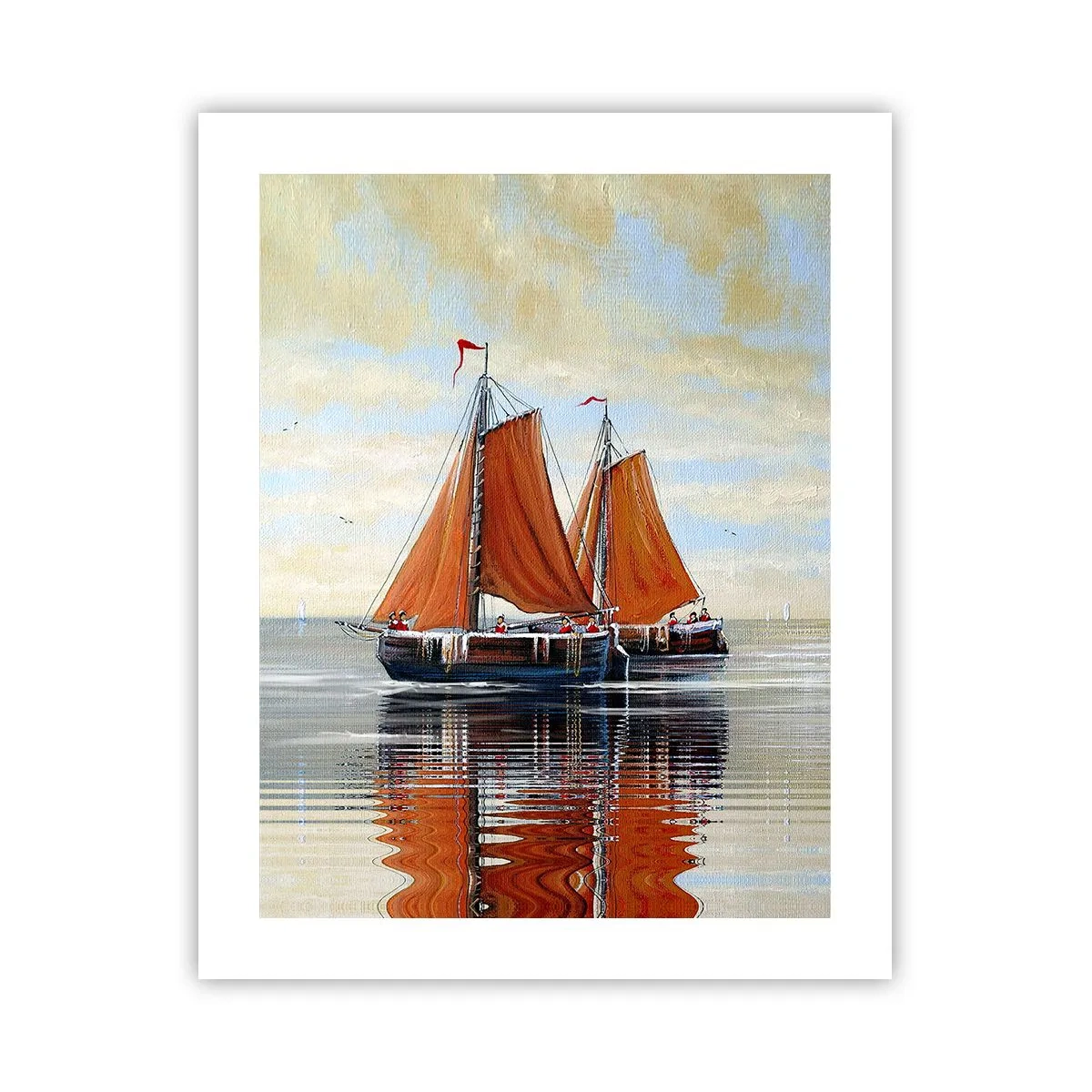 Affiche - Poster - He, navigue, marin - 40x50 cm
