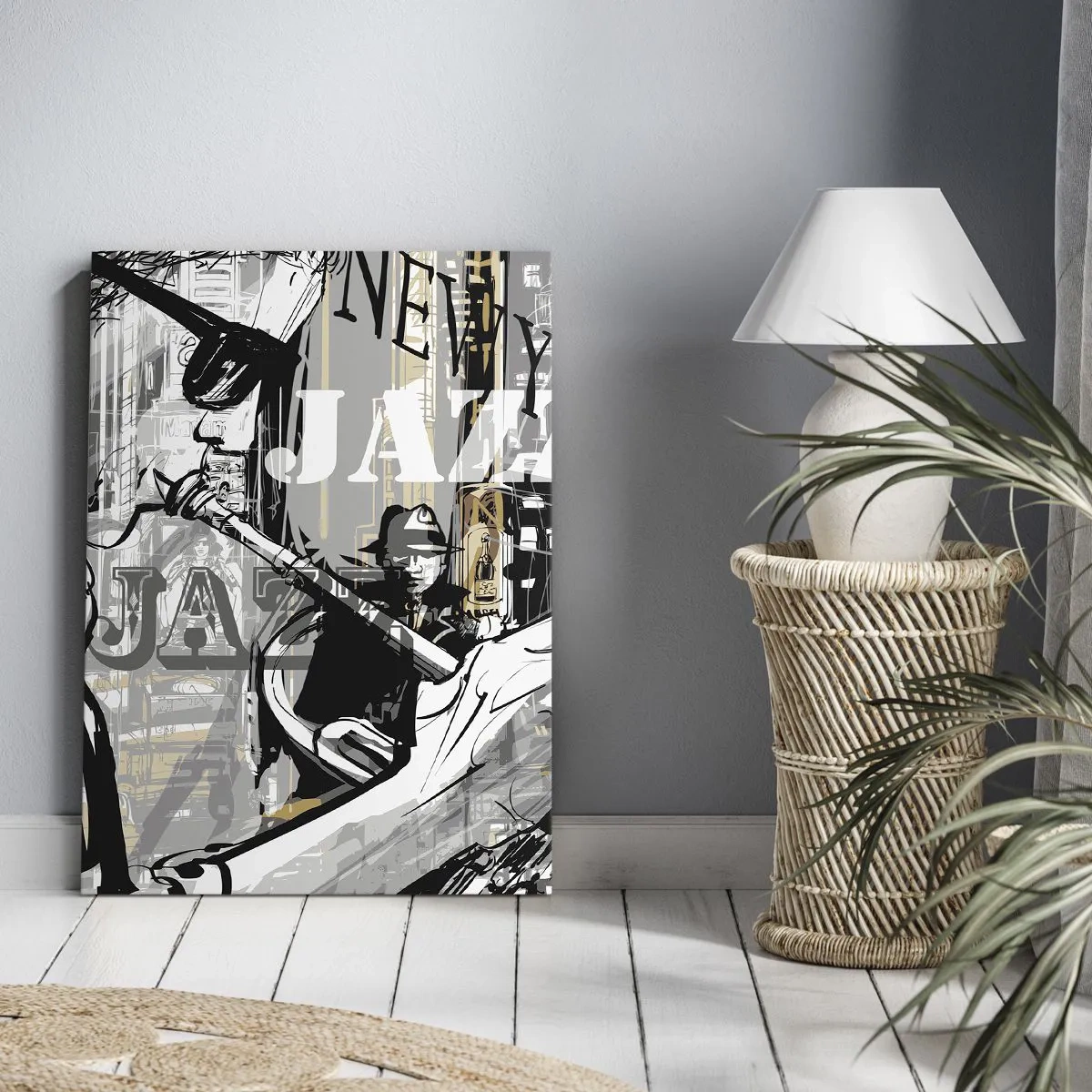 Impression sur toile - Image sur toile - Au rythme de New York - 65x120 cm