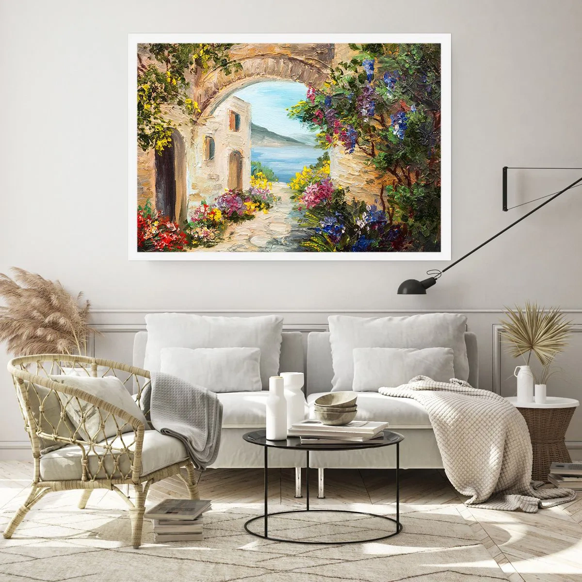 Affiche - Poster - Le charme d'une province côtière - 70x50 cm