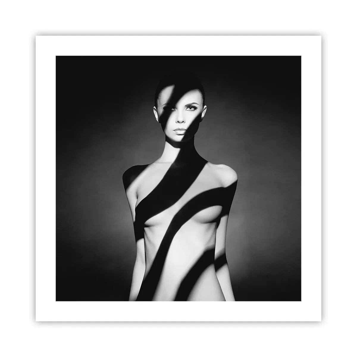 Affiche - Poster - Dans la brillance et l'ombre - 50x50 cm