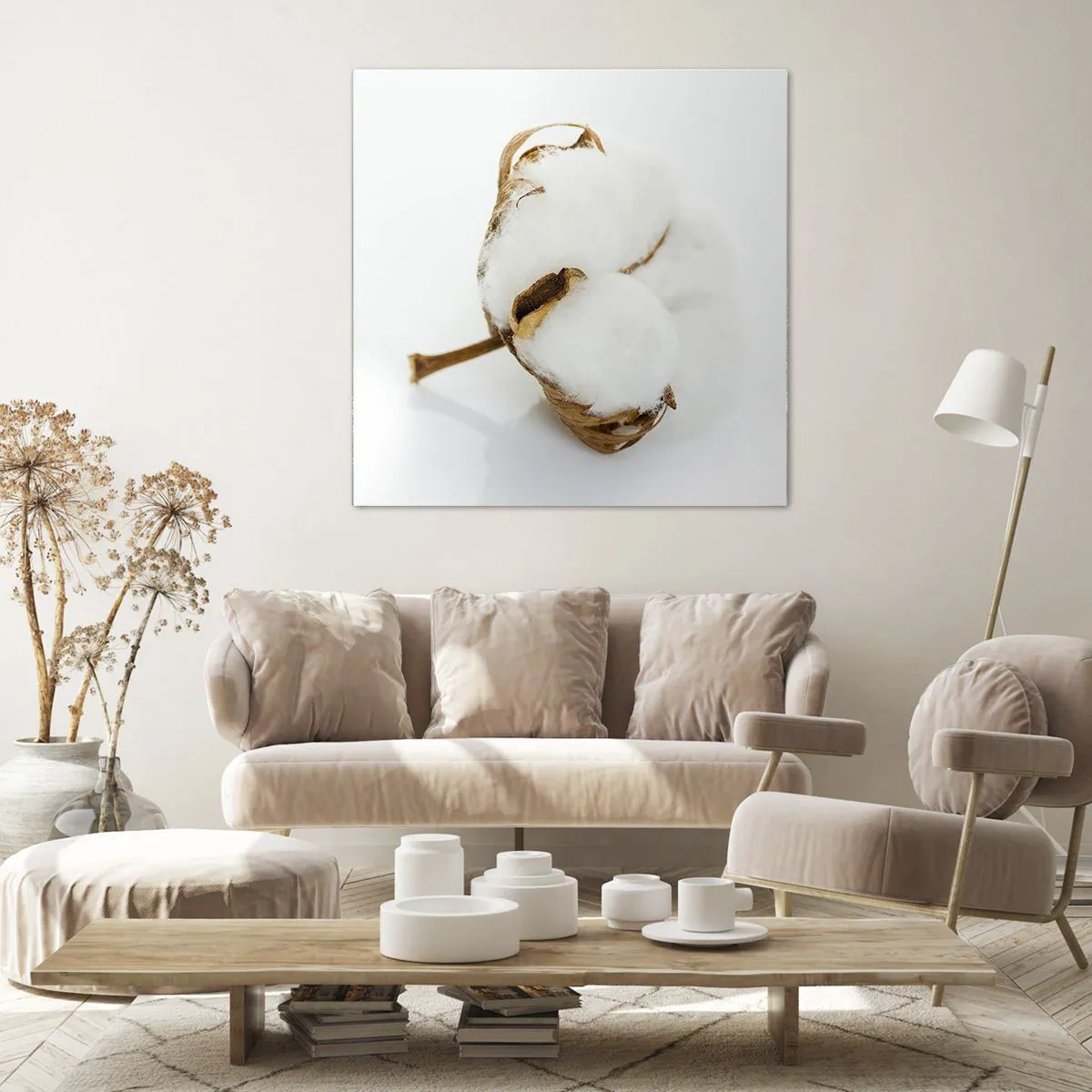 Impression sur toile - Image sur toile - Doux par nature - 60x60 cm