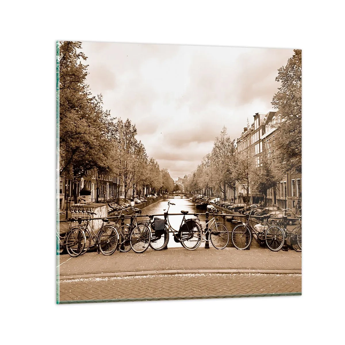 Impression sur verre - Image sur verre - Ambiance hollandaise - 30x30 cm