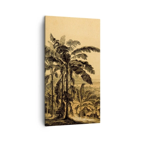 Impression sur toile - Image sur toile - Dans un climat colonial - 45x80 cm