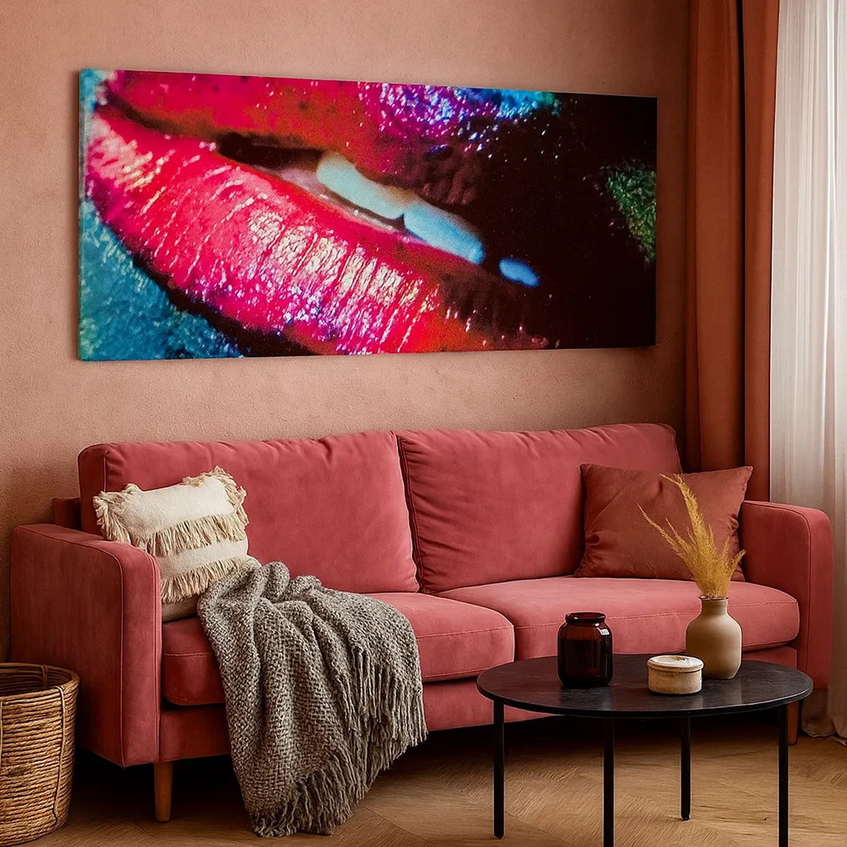 Impression sur toile - Image sur toile - Sensuel et dérangeant - 30x30 cm