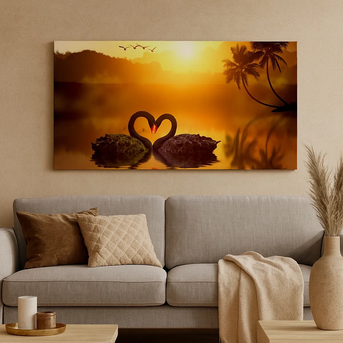 Impression sur toile - Image sur toile - Tout va ensemble - 30x30 cm