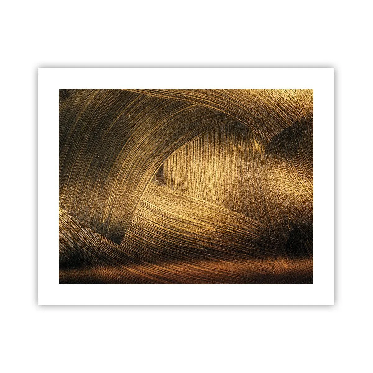 Affiche - Poster - Dans un labyrinthe en or - 50x40 cm