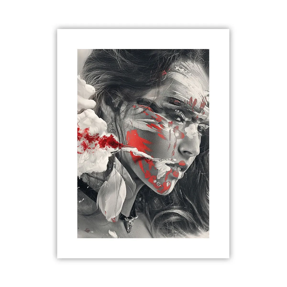 Affiche - Poster - Dans les fumées de l'absurde - 30x40 cm