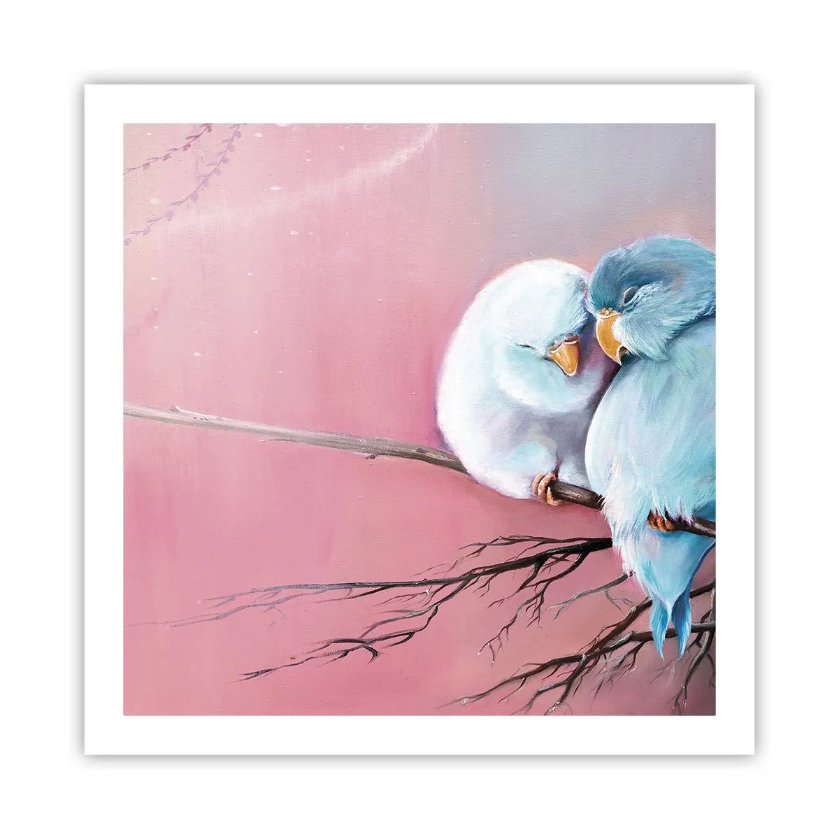 Affiche - Poster - Que dire de plus?... - 60x60 cm