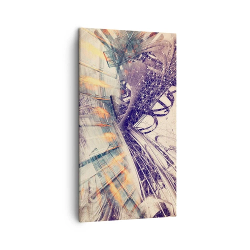 Impression sur toile - Image sur toile - En grande hâte - 45x80 cm