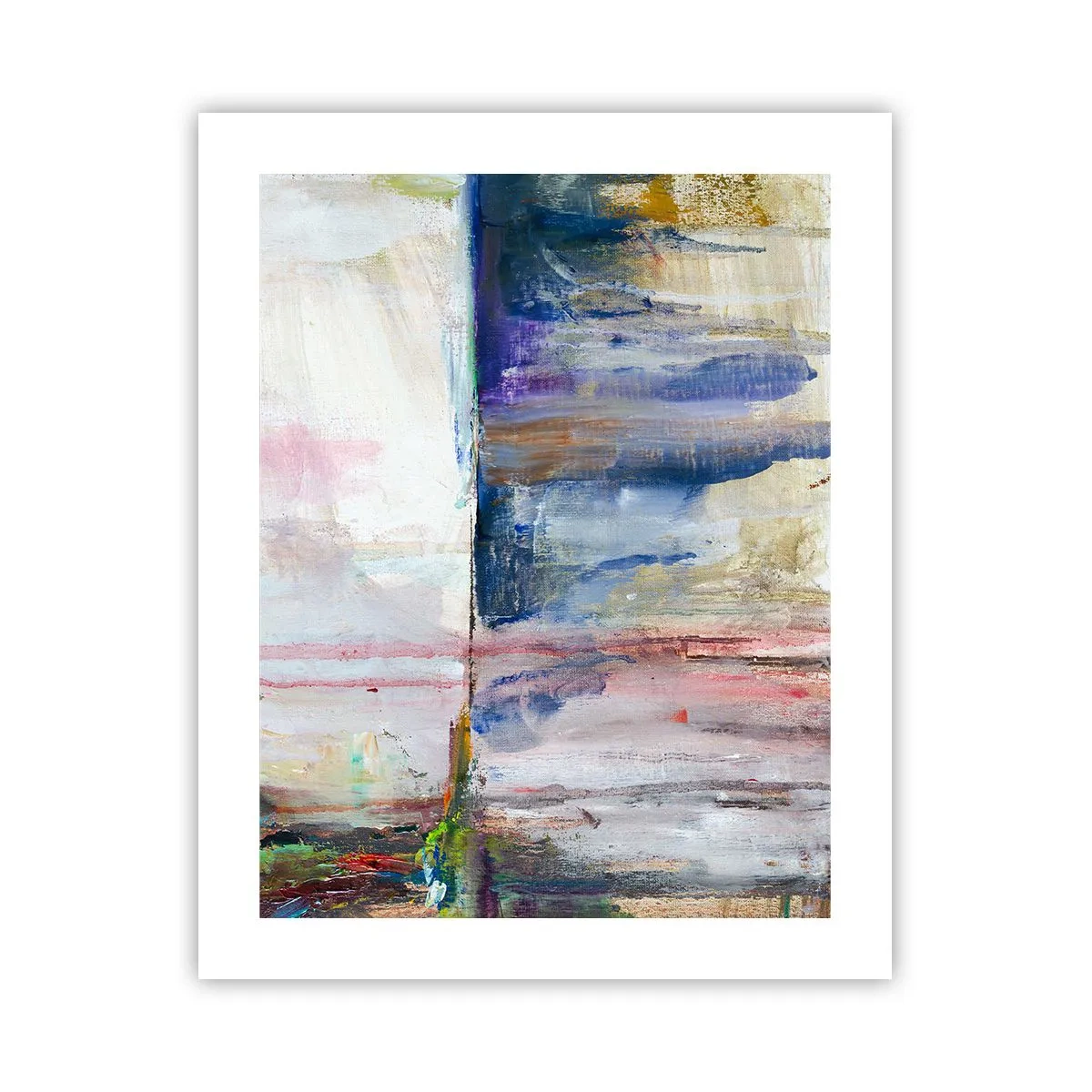 Affiche - Poster - Impressions et associations colorées - 40x50 cm