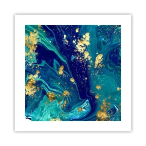 Affiche - Poster - Les pétales du soleil - 40x40 cm