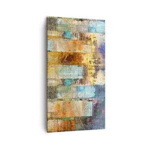 Impression sur toile - Image sur toile - Une métropole ensoleillée - 45x80 cm