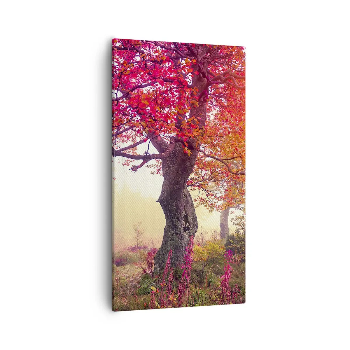 Impression sur toile - Image sur toile - Frénésie de floraison - 55x100 cm