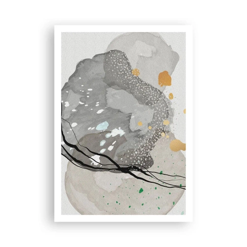 Affiche - Poster - Composition organique - 70x100 cm