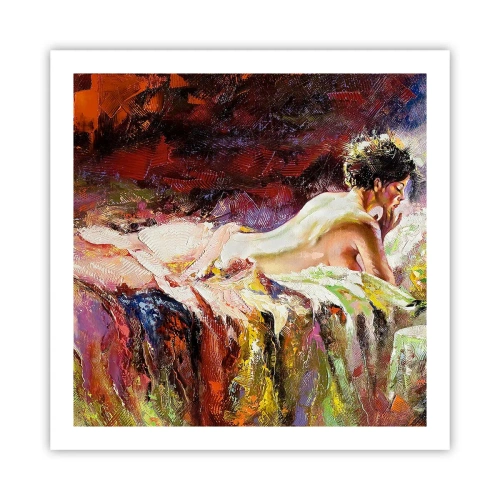 Affiche - Poster - Vénus en pensée - 60x60 cm