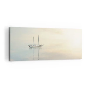 Impression sur toile - Image sur toile - Dans une mer de silence - 100x40 cm