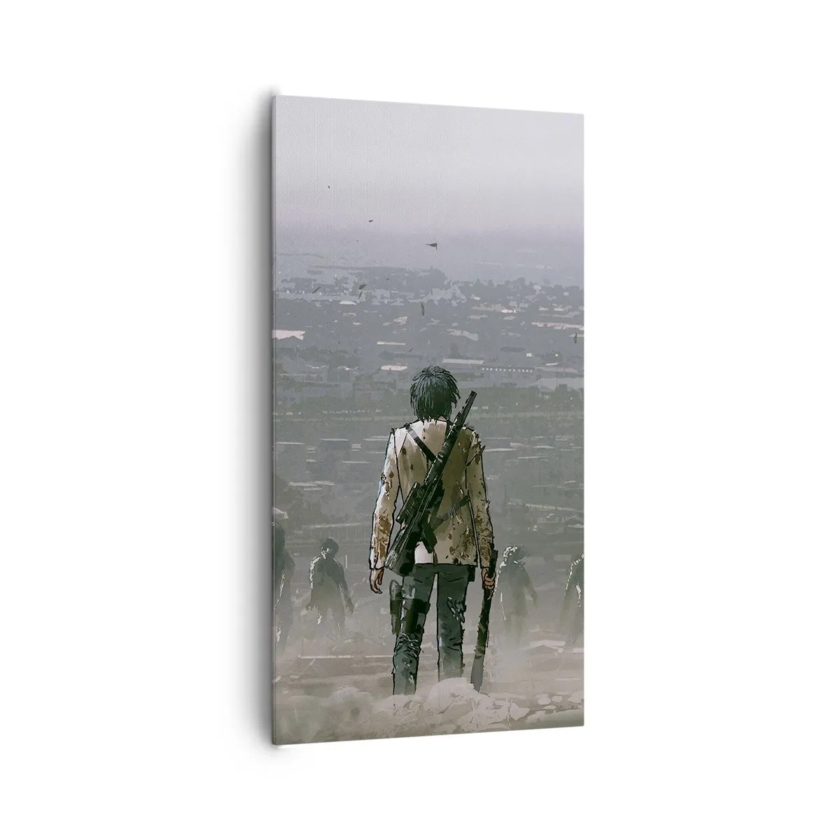 Impression sur toile - Image sur toile - Dernier samaritain ? - 65x120 cm