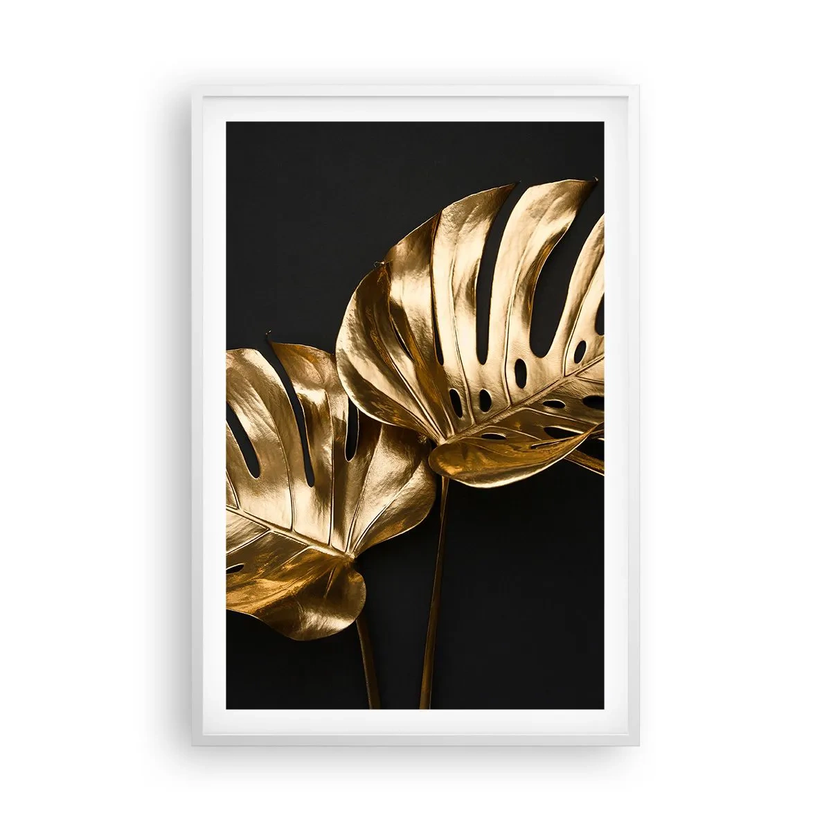 Affiche dans un cadre blanc - Poster - Les trésors de la nature - 61x91 cm