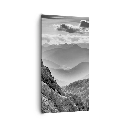 Impression sur toile - Image sur toile - Jusqu'à l'horizon - 65x120 cm