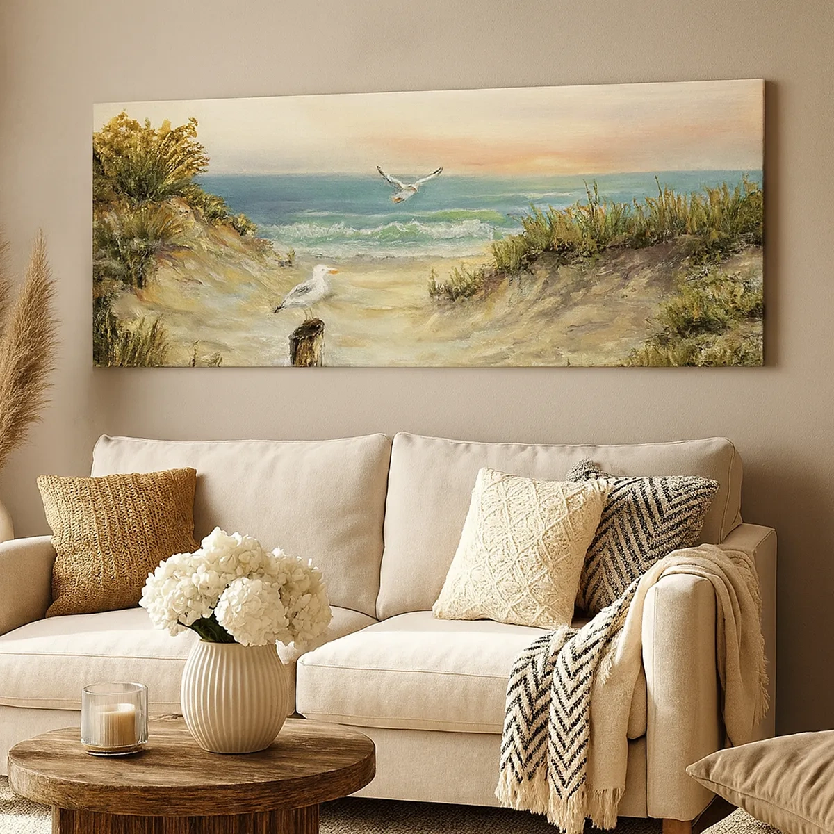 Impression sur toile - Image sur toile - Retraite au calme - 30x30 cm