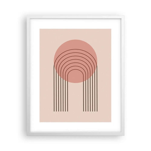 Affiche dans un cadre blanc - Poster - Attraction irrésistible - 40x50 cm