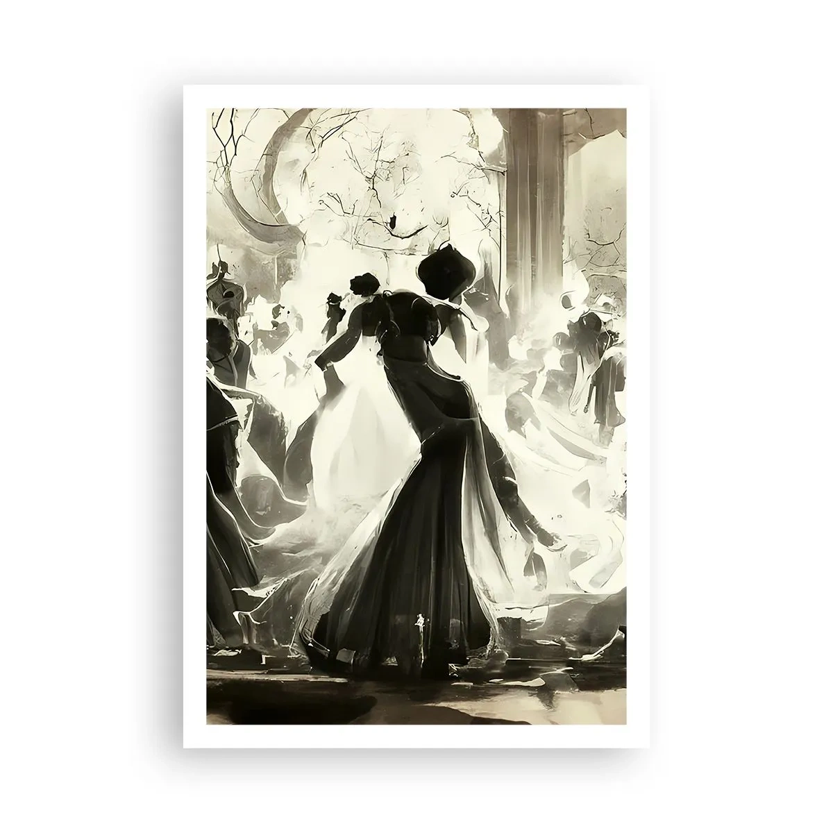 Affiche - Poster - La grande mascarade - 70x100 cm