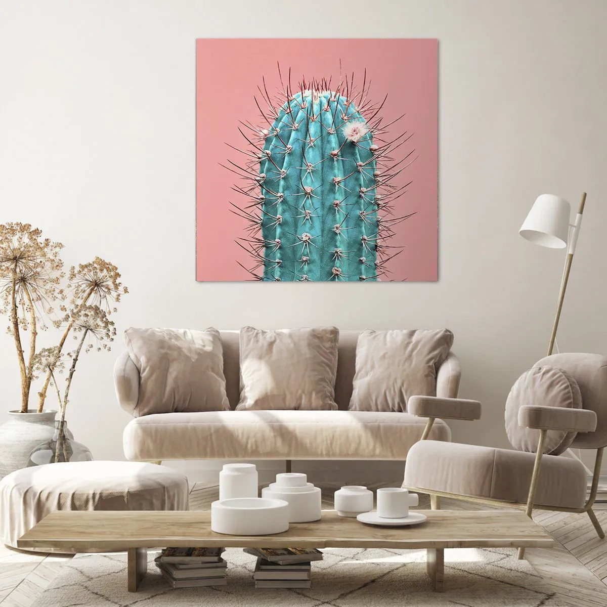 Impression sur toile - Image sur toile - Juste regarde - 30x30 cm